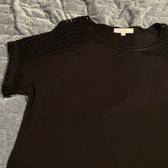 Black Loft Top, size XL - Picture 1 of 6